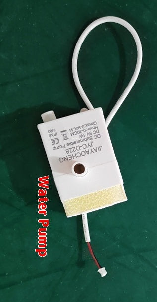 Quiet Flow Pet Water Fountain with Visible Water Level