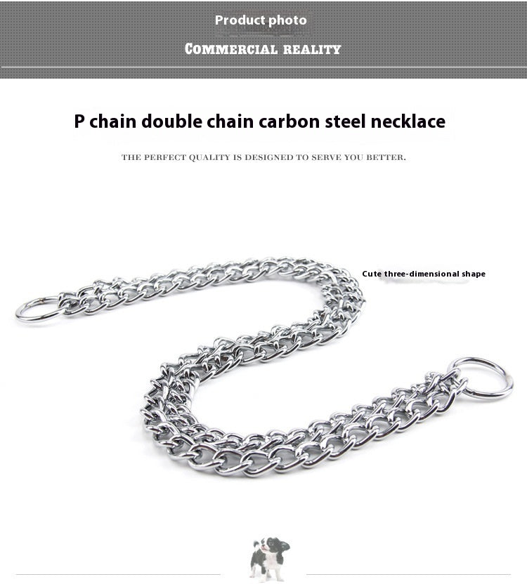 Choice Pet Co. Stainless Steel Dog Chain Collar