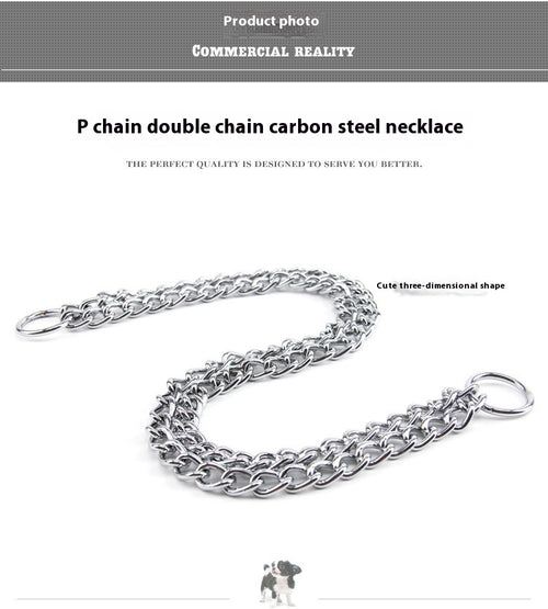 Choice Pet Co. Stainless Steel Dog Chain Collar