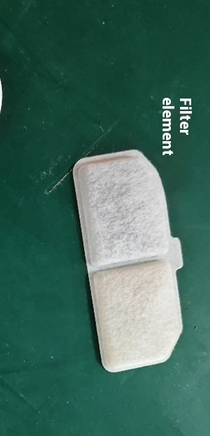 Quiet Flow Pet Water Fountain with Visible Water Level